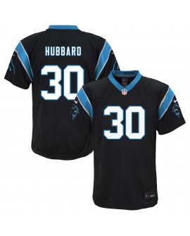 Chuba Hubbard Carolina Panthers Nike Jugend-Team-Spieler Trikot – Schwarz