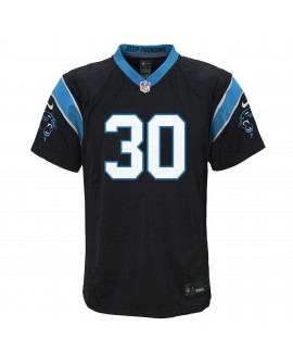 Chuba Hubbard Carolina Panthers Nike Jugend-Team-Spieler Trikot – Schwarz