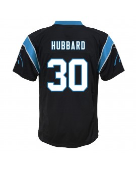 Chuba Hubbard Carolina Panthers Nike Jugend-Team-Spieler Trikot – Schwarz
