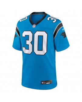 Chuba Hubbard Carolina Panthers Nike Alternatives Spieler Trikot – Blau