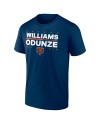 Caleb Williams & Rome Odunze Chicago Bears Wahlspieler-T-Shirt – Marineblau