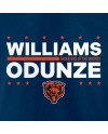 Caleb Williams & Rome Odunze Chicago Bears Wahlspieler-T-Shirt – Marineblau