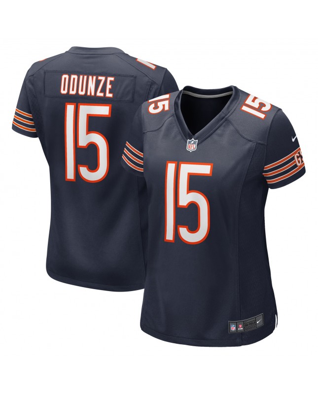 Rome Odunze Chicago Bears Nike Damen-Spieler Trikot – Marineblau
