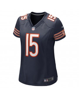 Rome Odunze Chicago Bears Nike Damen-Spieler Trikot – Marineblau