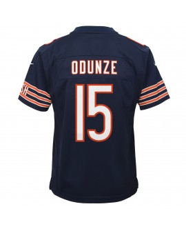 Rome Odunze Chicago Bears Nike Jugend-Spieler Trikot – Marineblau