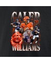 Caleb Williams Chicago Bears Notorious Grafik-T-Shirt – Schwarz