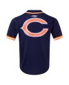 Caleb Williams Chicago Bears Pro Standard Mesh-Baseballtrikot mit Knöpfen – Marineblau