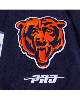 Caleb Williams Chicago Bears Pro Standard Mesh-Baseballtrikot mit Knöpfen – Marineblau