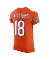 Caleb Williams Chicago Bears Nike Alternate Vapor F.U.S.E. Elite-Trikot – Orange