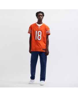 Caleb Williams Chicago Bears Nike Alternate Vapor F.U.S.E. Elite-Trikot – Orange