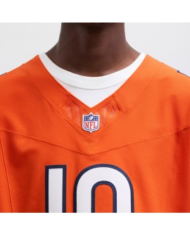 Caleb Williams Chicago Bears Nike Alternate Vapor F.U.S.E. Elite-Trikot – Orange