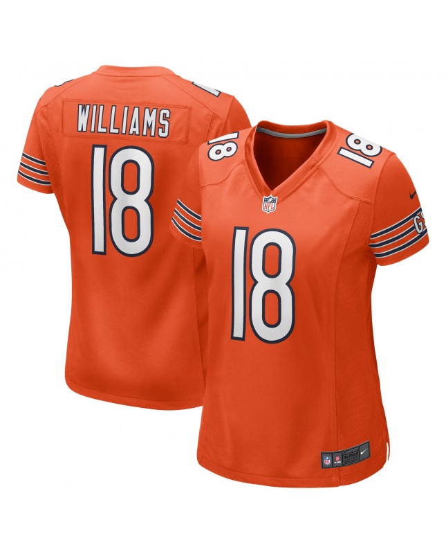 Caleb Williams Chicago Bears Nike Damen-Ausweichtrikot – Orange