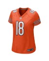 Caleb Williams Chicago Bears Nike Damen-Ausweichtrikot – Orange