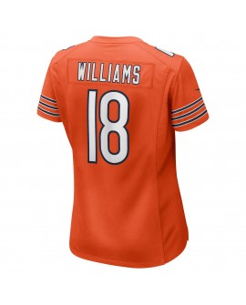 Caleb Williams Chicago Bears Nike Damen-Ausweichtrikot – Orange