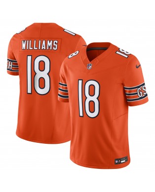 Caleb Williams Chicago Bears Nike Vapor F.U.S.E. Limitiertes Trikot – Orange