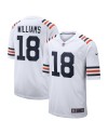 Caleb Williams Chicago Bears Nike 2024 NFL Draft 2. AlternateSpiele-Trikot – Weiß