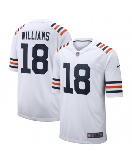 Caleb Williams Chicago Bears Nike 2024 NFL Draft 2. AlternateSpiele-Trikot – Weiß