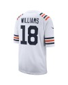 Caleb Williams Chicago Bears Nike 2024 NFL Draft 2. AlternateSpiele-Trikot – Weiß