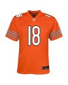 Caleb Williams Chicago Bears Nike Jugend-Spieler Trikot – Orange
