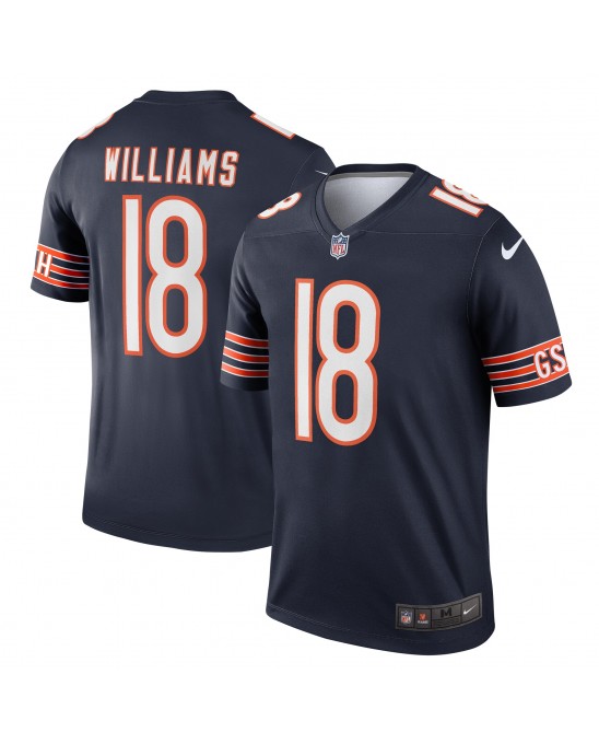 Caleb Williams Chicago Bears Nike Legend Spieler Performance Top – Marineblau