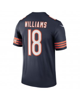 Caleb Williams Chicago Bears Nike Legend Spieler Performance Top – Marineblau
