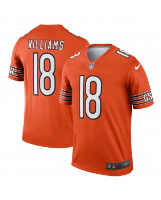 Caleb Williams Chicago Bears Nike Legend Spieler Performance-Oberteil – Orange