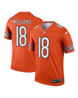 Caleb Williams Chicago Bears Nike Legend Spieler Performance-Oberteil – Orange