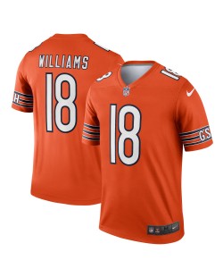 Caleb Williams Chicago Bears Nike Legend Spieler Performance-Oberteil – Orange