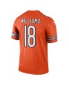 Caleb Williams Chicago Bears Nike Legend Spieler Performance-Oberteil – Orange