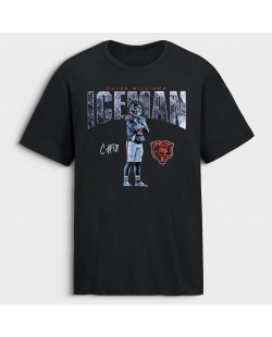 Caleb Williams Chicago Bears Iceman T-Shirt – Schwarz