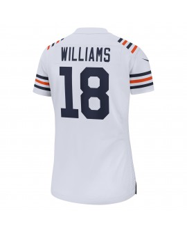 Caleb Williams Chicago Bears Nike 2. Alternate-Game-Spielertrikot für Damen – Weiß
