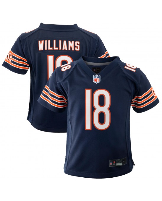 Caleb Williams Chicago Bears Nike Jugend-Spieler Trikot – Marineblau