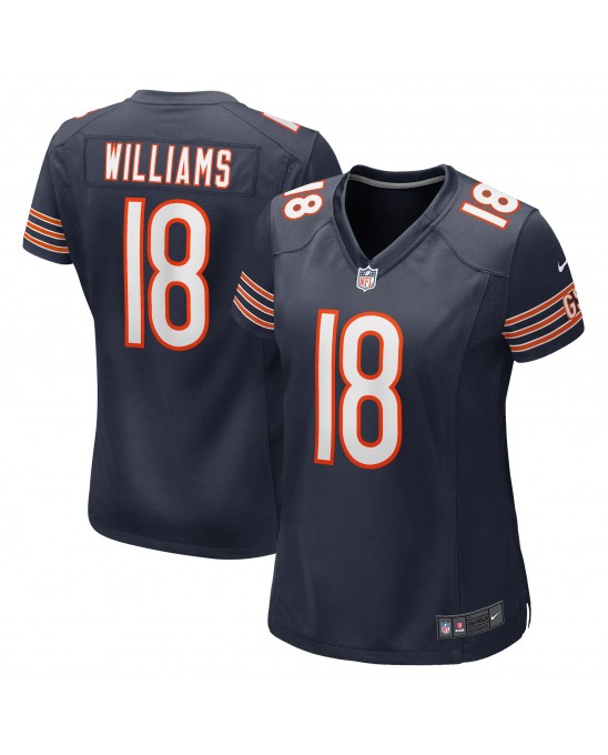 Caleb Williams Chicago Bears Nike Spieler-Spieler Trikot für Damen – Marineblau