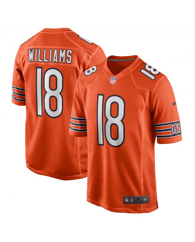 Caleb Williams Chicago Bears Nike Alternate Spieler Spieler Trikot – Orange