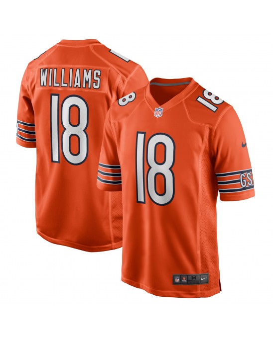 Caleb Williams Chicago Bears Nike Alternate Spieler Spieler Trikot – Orange