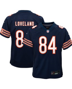 Colston Loveland Chicago Bears Nike Jugend-Spieler Trikot – Marineblau