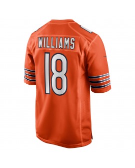 Caleb Williams Chicago Bears Nike Alternate Spieler Spieler Trikot – Orange