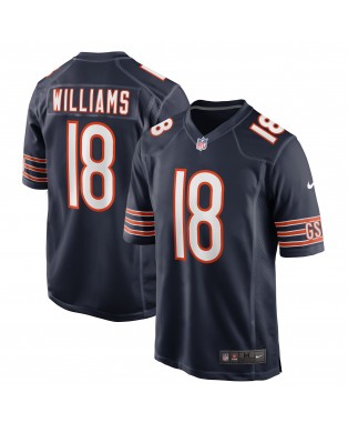 Caleb Williams Chicago Bears Nike Spieler-Spieler Trikot – Marineblau