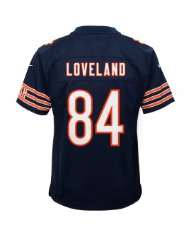 Colston Loveland Chicago Bears Nike Jugend-Spieler Trikot – Marineblau