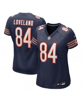 Colston Loveland Chicago Bears Nike Damen-Team-Spieler Trikot – Marineblau