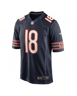 Caleb Williams Chicago Bears Nike Spieler-Spieler Trikot – Marineblau