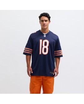 Caleb Williams Chicago Bears Nike Spieler-Spieler Trikot – Marineblau