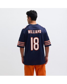 Caleb Williams Chicago Bears Nike Spieler-Spieler Trikot – Marineblau