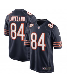 Colston Loveland Chicago Bears Nike 2025 NFL Draft First Round Pick Game-Trikot – Marineblau