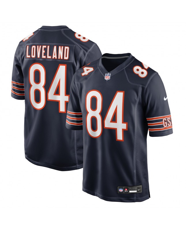 Colston Loveland Chicago Bears Nike 2025 NFL Draft First Round Pick Game-Trikot – Marineblau