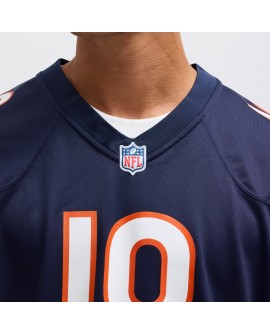 Caleb Williams Chicago Bears Nike Spieler-Spieler Trikot – Marineblau