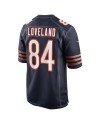 Colston Loveland Chicago Bears Nike 2025 NFL Draft First Round Pick Game-Trikot – Marineblau