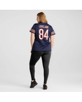 Colston Loveland Chicago Bears Nike Damen-Team-Spieler Trikot – Marineblau