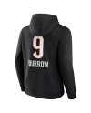 Joe Burrow Cincinnati Bengals Team Wordmark Pullover Hoodie – Schwarz