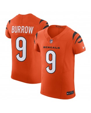 Joe Burrow Cincinnati Bengals Nike Vapor F.U.S.E. Elite-Trikot – Orange